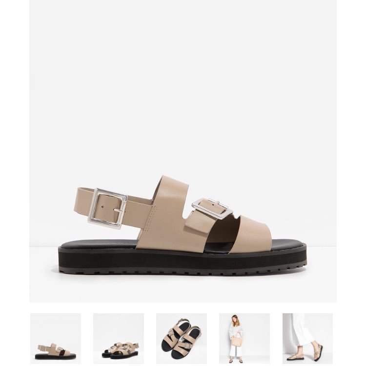preorder0103's tweet image. CHUNKY STRAP SANDALS อันนี้สวยมากกกกที่สิงคโปรเค้าลดราคาอยู่ด้วยนะเธออราคา 1100 บาทจ้า #0103shoes