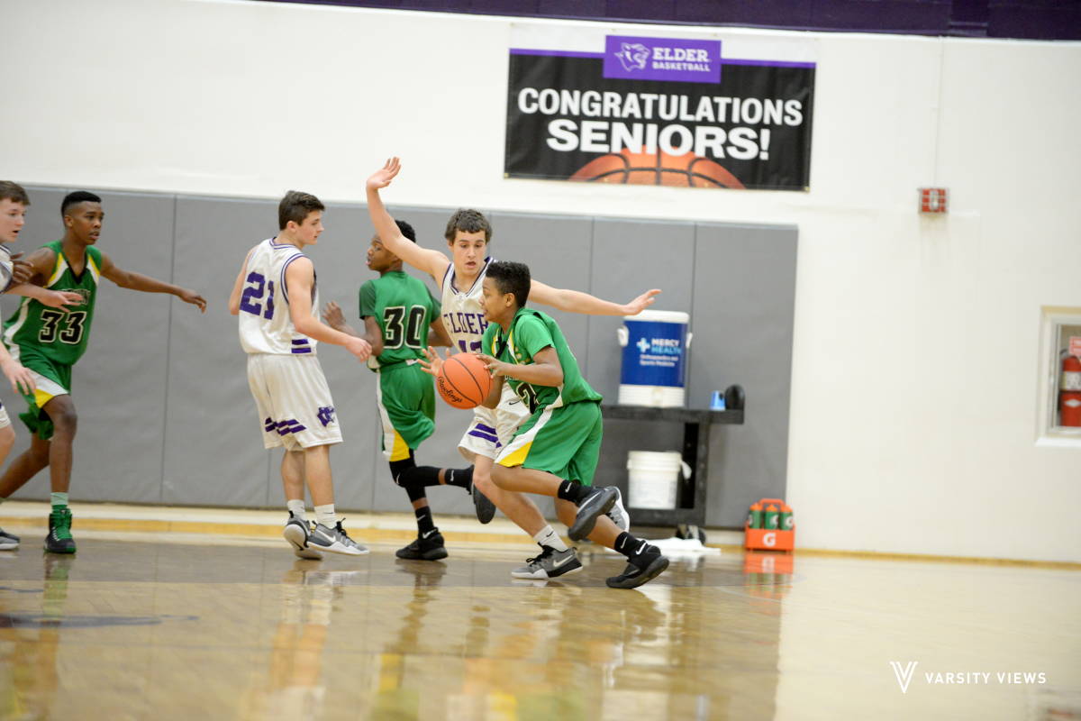 VictoryViewsOH's tweet image. Photo recap from the Elder vs Northmont boys freshman A basketball game is on Varsity Views! bit.ly/2kHn8F3