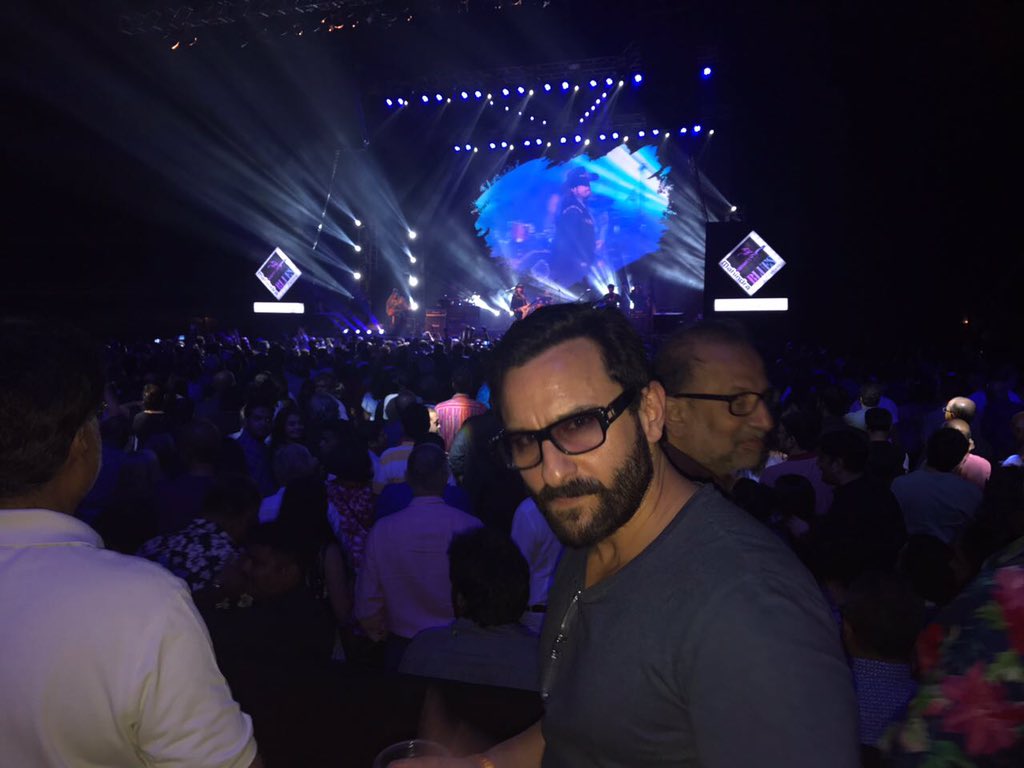 Looks like some closet blues lovers at the #MahindraBluesFestival tonight...