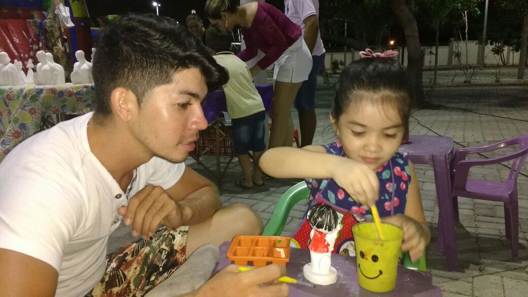 Brincando com a minha pequena