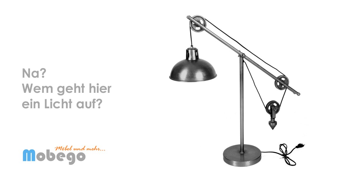 mobegoshop's tweet photo. #Lampe für mehr #Durchblick. 
https://t.co/yANzuAk3hK https://t.co/TO9tIOM3du
