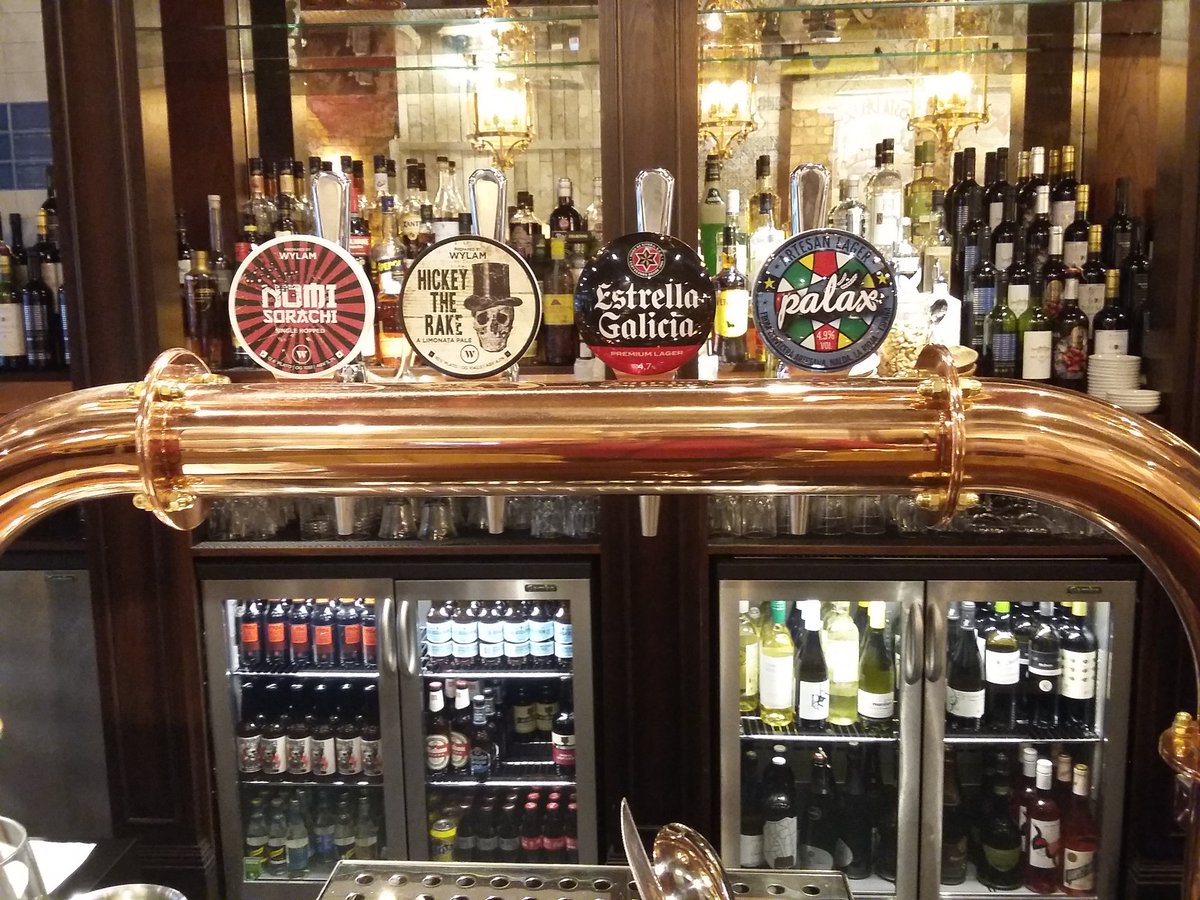 ocandson's tweet photo. Best of British to @tapasrevolution #newcastle for tomorrow! @cervezapalax pouring and tasting mighty fine @Morgenrot_Group https://t.co/4HqOA6Qs83