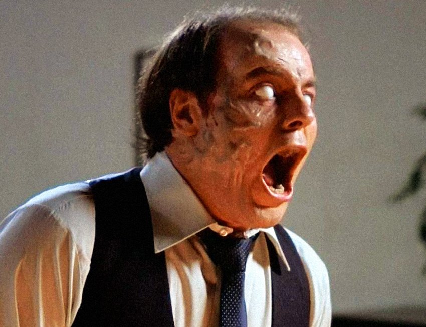 Wishing Michael Ironside a very happy 67th birthday!
Seen here in David Cronenberg\s Scanners (1981). 