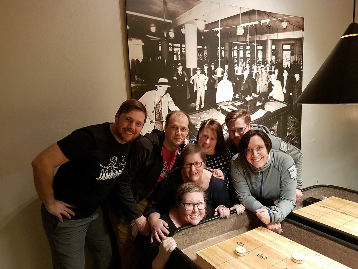 I helgen sågs Jamboreeledningen för planeringshelg! Om ett halvår är #Jamboree17 slut! #scouterna