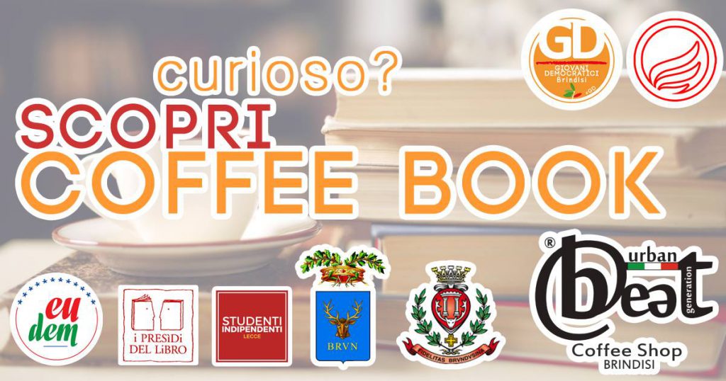 Brundisiumnet's tweet photo. Coffee Book: Parte la rassegna letteraria finalizzata ad una crescita culturale della Comunità - https://t.co/S2pTfN3g6T https://t.co/X00dzZRlji