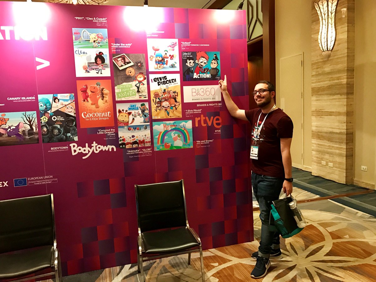musiclibrarysfx's tweet photo. 'Action!' #Miami: #AltContent @unikoec #Animation from Spain @ICEX_ @kidscreen #kss17 Shall we meet? https://t.co/a4Q7BVTsd2 https://t.co/fw0dnJvbfi