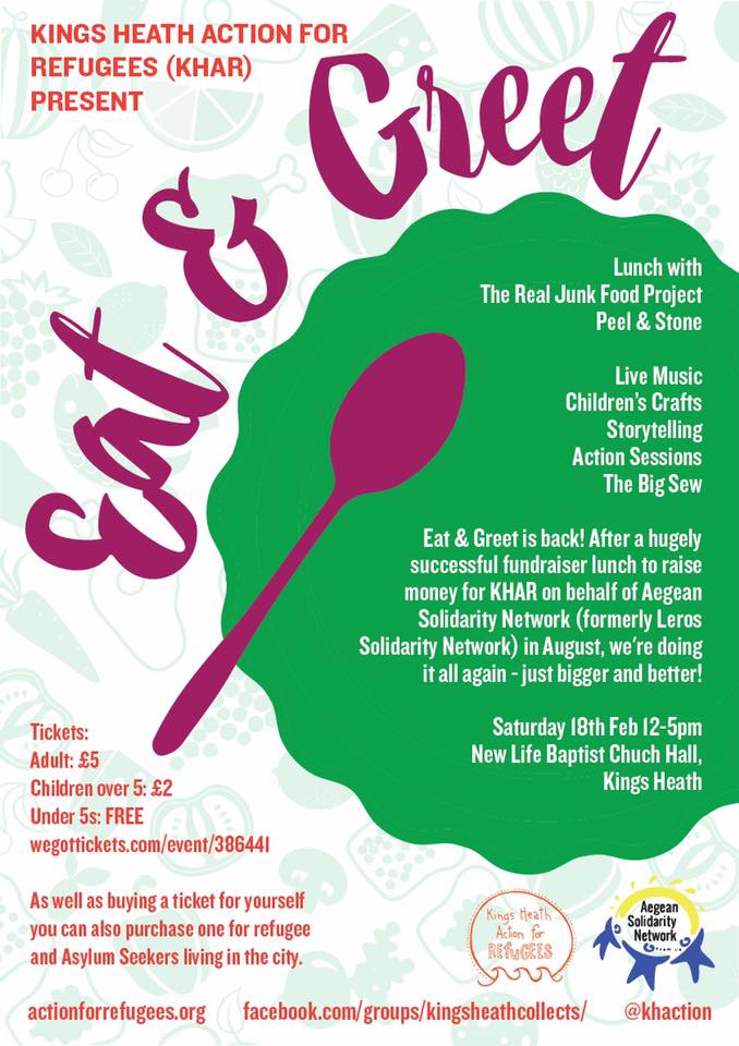 FulltotheBrum's tweet image. The @KHAction's Eat &amp;amp; Greet returns on Saturday. Food, merriment and a great cause, well worth checking out... facebook.com/events/2062885…