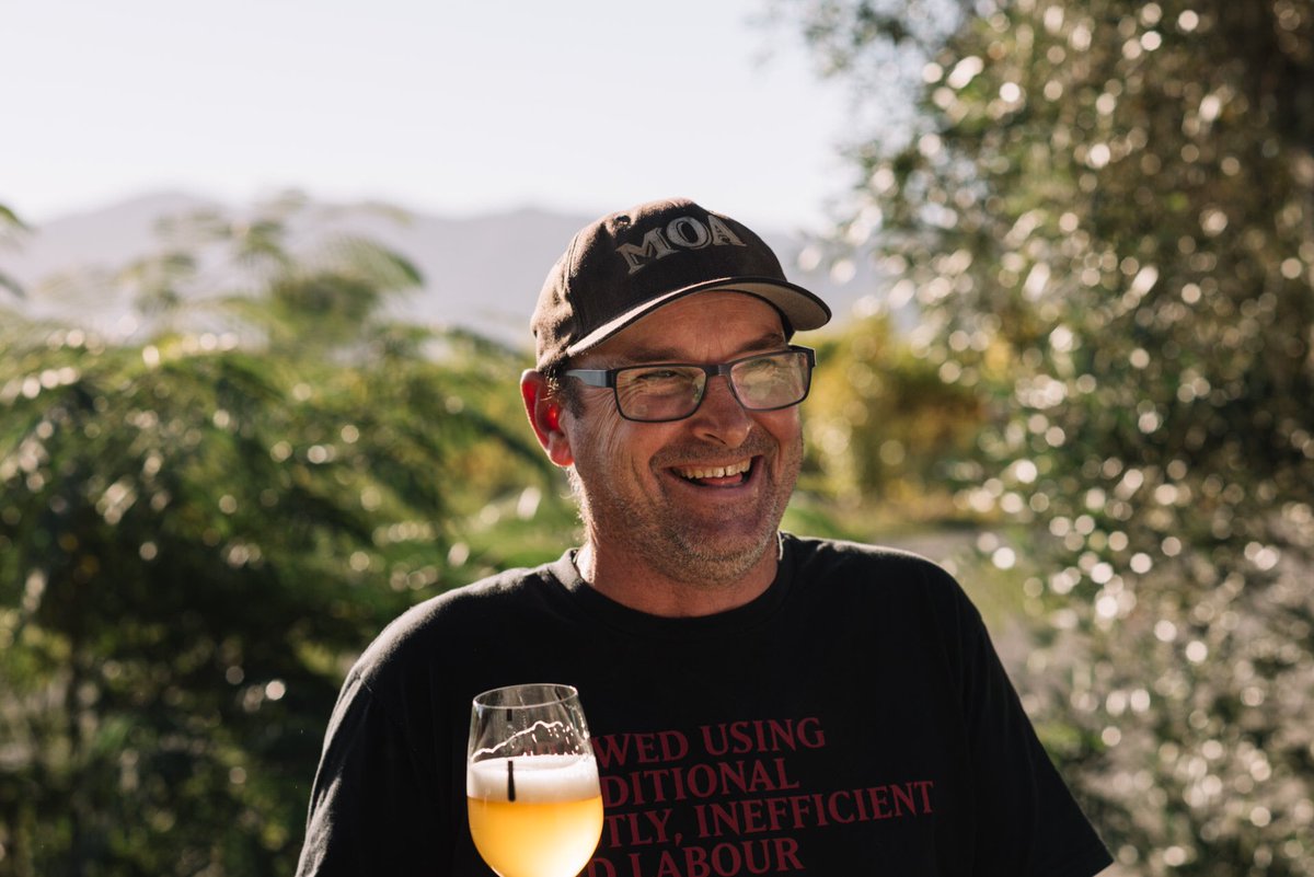 Today marks 10 years at Moa for <a href="/DavidMoaBeer/">David Nicholls</a> 
It's been a stellar decade  of brewing, here's to another 10!