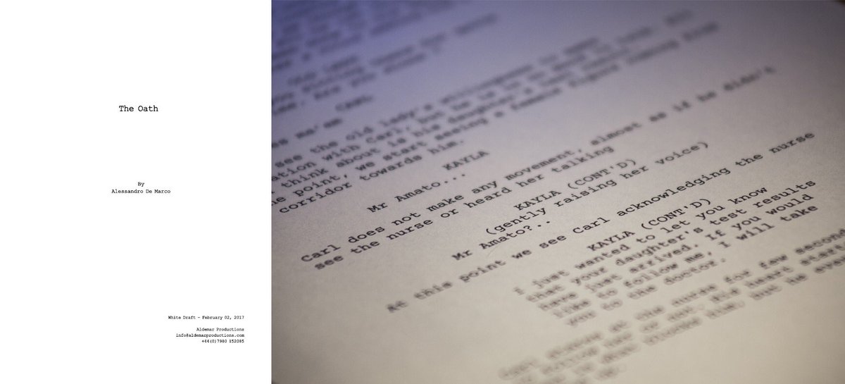 AldemarProd's tweet photo. #TheAuth is our latest upcoming #movie on #development.
More news #comingSoon https://t.co/IPv0QaGo7V