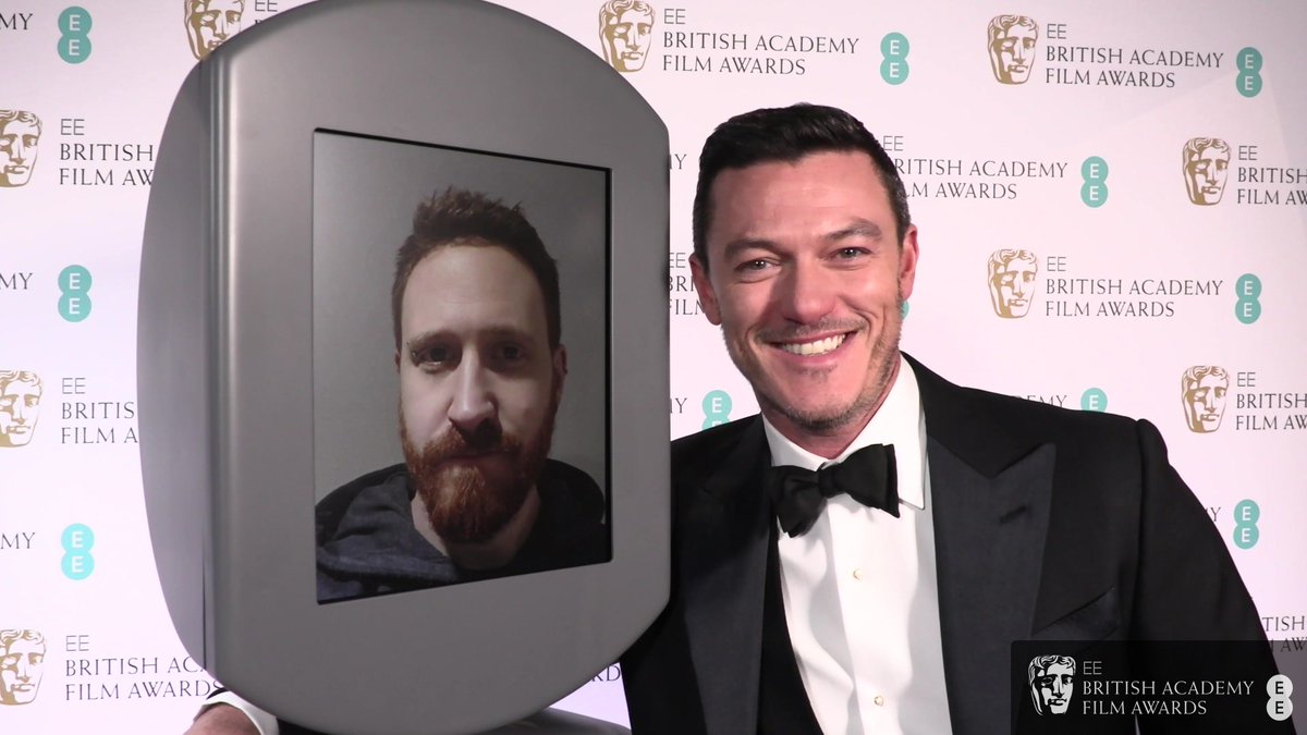 <a href="/TaroModelmaker/">Taro</a> No big deal. It's just you and Luke Evans in your #EEBAFTAselfie #EEBAFTAs #RedCarpet #SquadGoals #GirlOnTheTrain