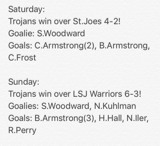 Trojan Hockey tweet media