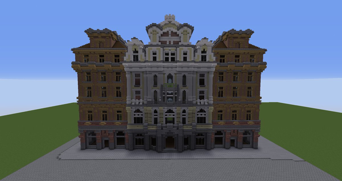 SlimeWaveMC's tweet image. Some facades that I built a few days ago