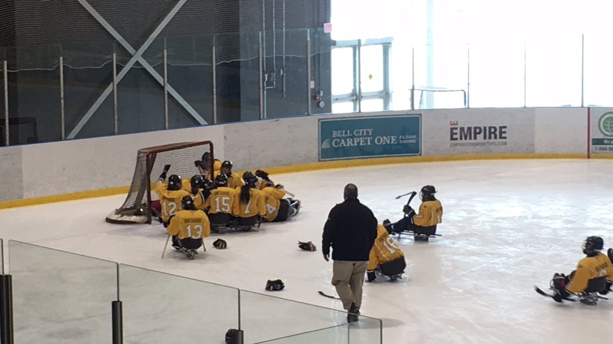 Parasport2017's tweet photo. West for the win!!! A gold in Sledge Hockey! #parasportgames2017 https://t.co/C5ds0V8f6a