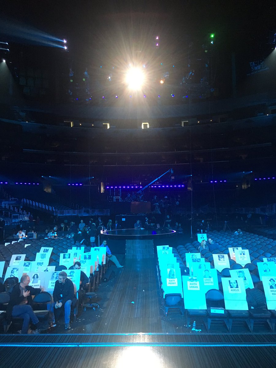 JKCorden's tweet photo. No pressure #GRAMMYs https://t.co/6uZFLYYskx