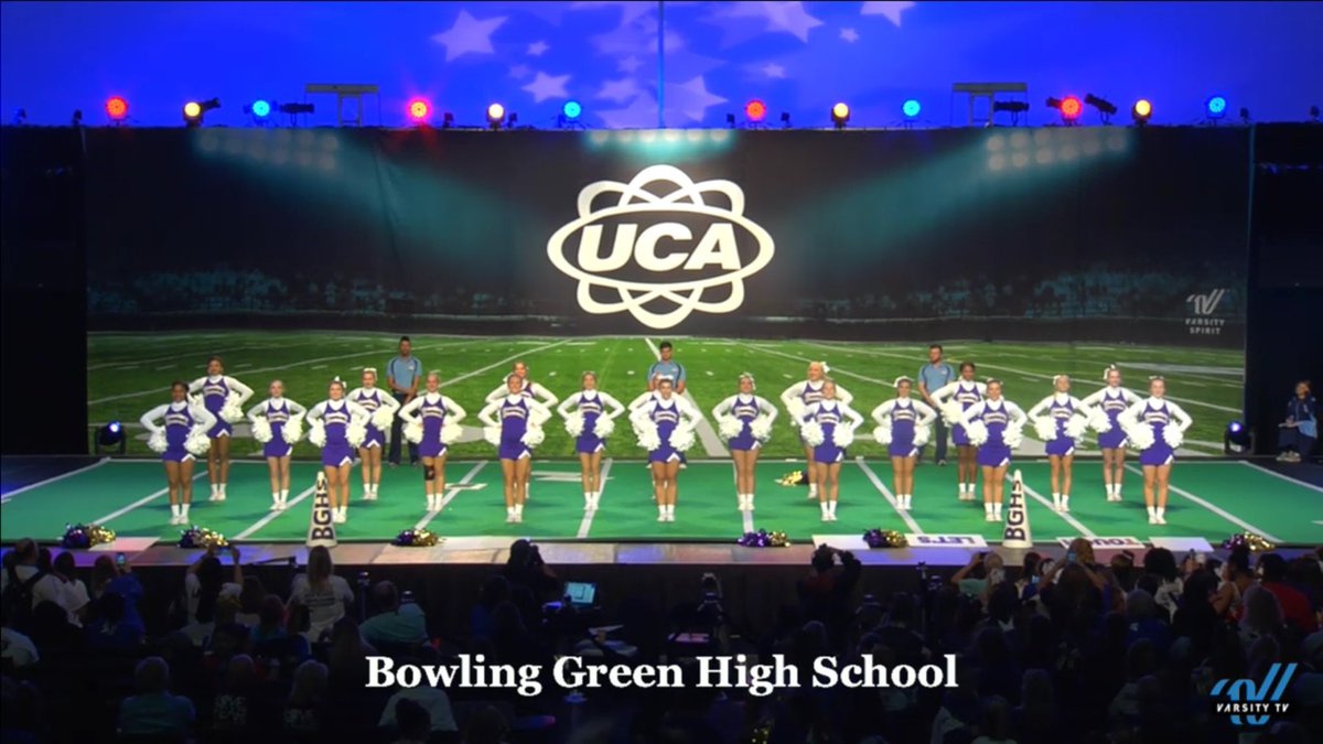 BGHSPurplesNews's tweet photo. @BGHS_Cheer places 5th in Nation for Large Varsity Div II at #UCAnationals! https://t.co/CpGEnToMqd