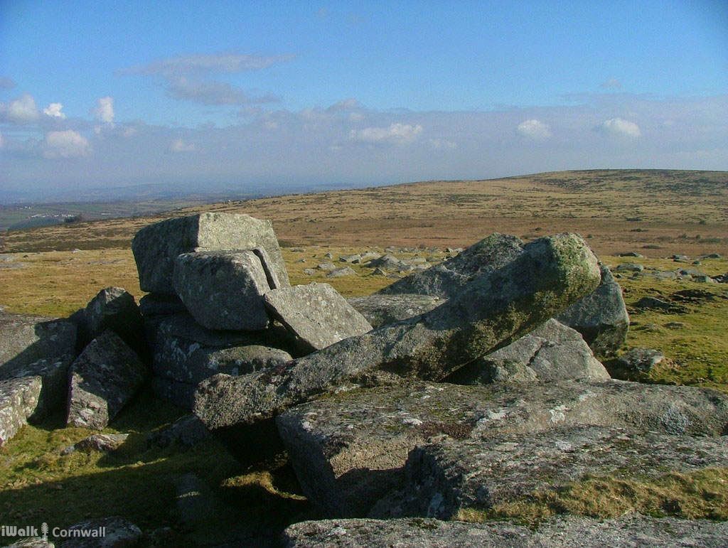 The cubic granite boulders on Fox Tor, Bodmin Moor, #Cornwall on iwkc.co.uk/w/72  @CornwallAONB <a href="/RealCornwall/">RealCornwall</a>