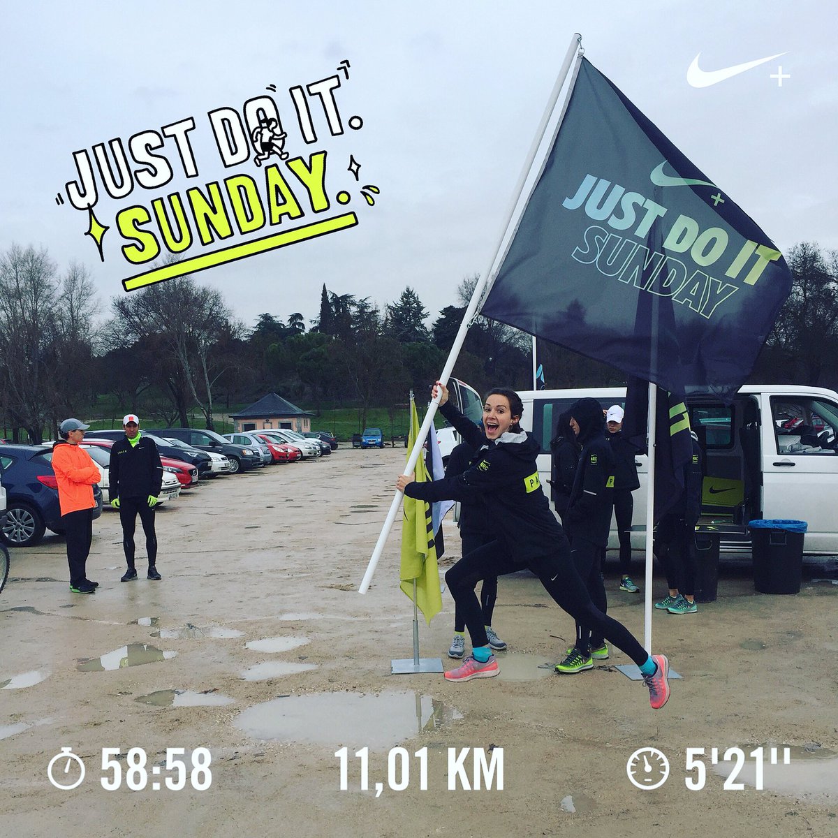 runloloco's tweet photo. JUST DO IT. SUNDAY #NRCMAD #NRC #RUNLOLOCO https://t.co/Rv9rCBRInX