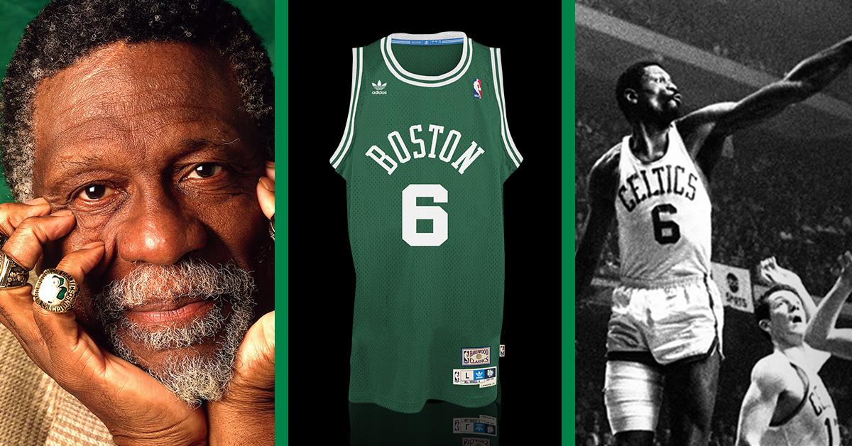 Happy Birthday, Bill Russell! 
25% off his jersey:  
Use code RUSS25, today only! 

