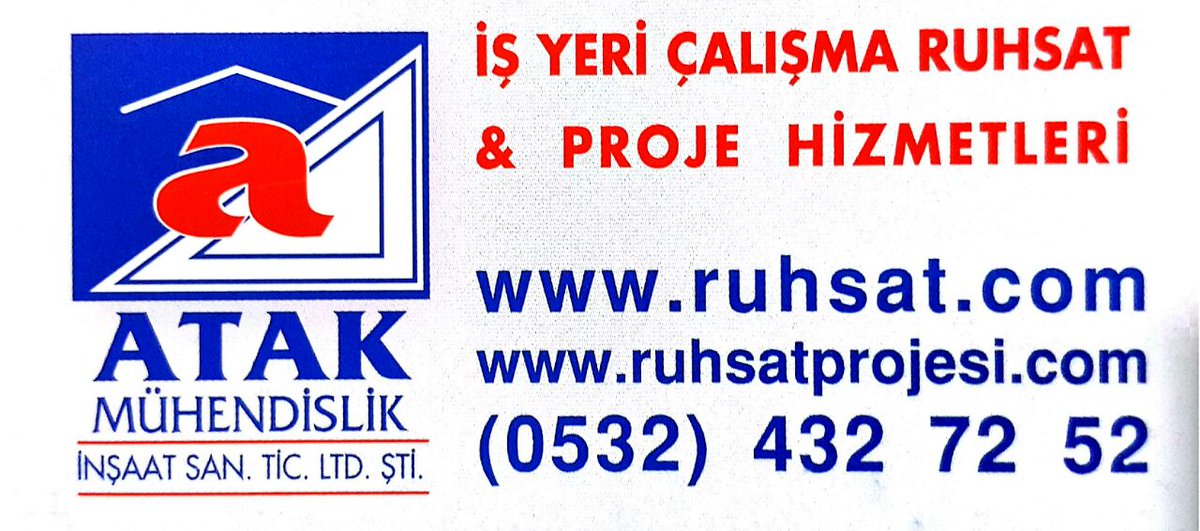 İŞ YERİ ÇALIŞMA RUHSATI PROJESİ HAZIRLANMASI