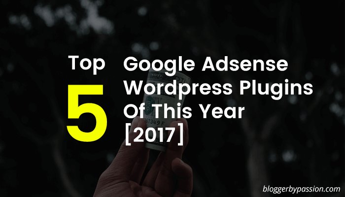 blogger_rohit's tweet image. Top 5 google adsense wordpress plugins of this year [2017] bloggerbypassion.com/best-google-ad…