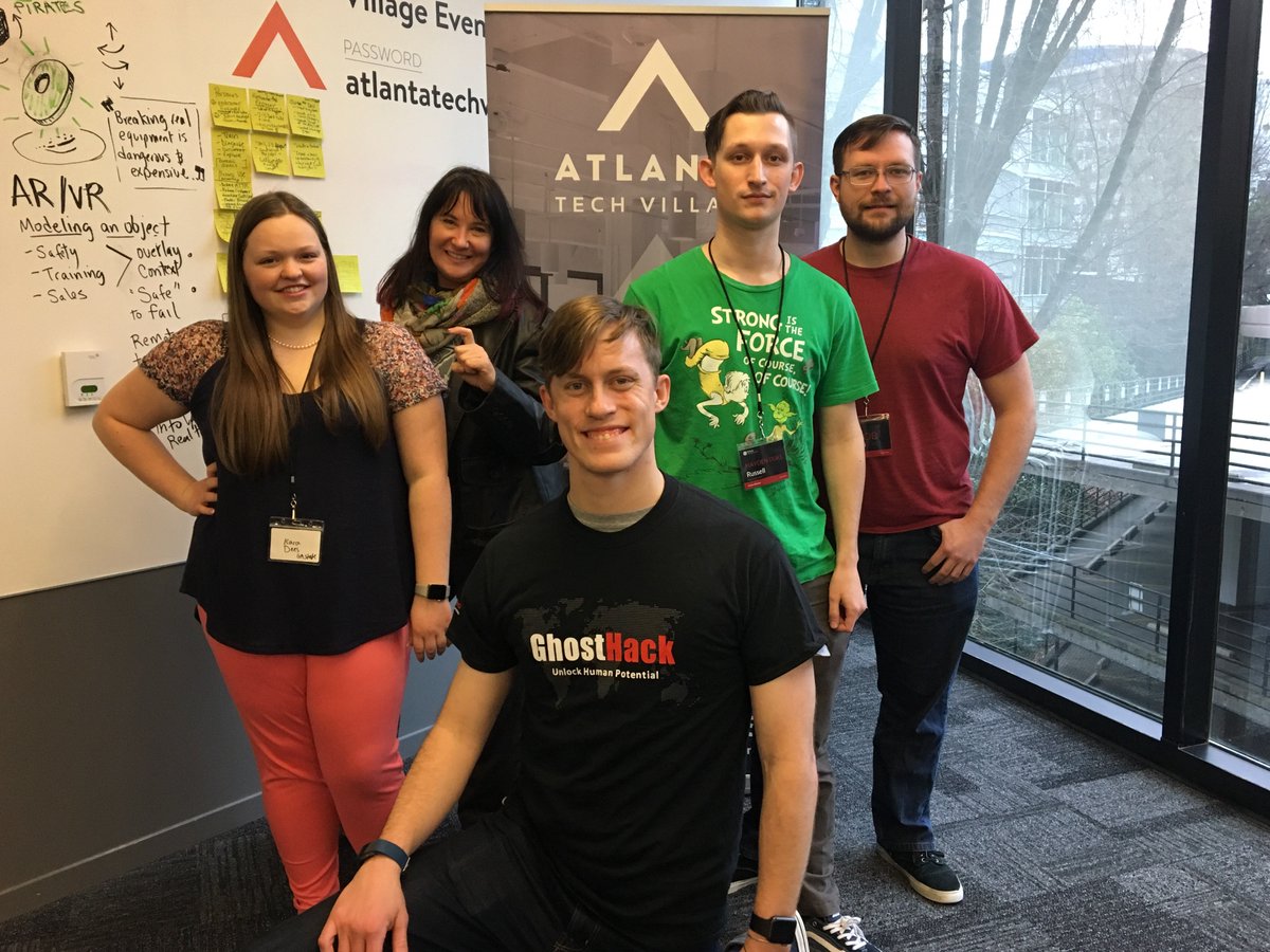 GEGhostRed's tweet photo. Team #GhostPirates wins #memechallenge and #bestofVR prize! Excellent job! #geghosthack #gecareers #gedigital https://t.co/2mk6GE8PbV