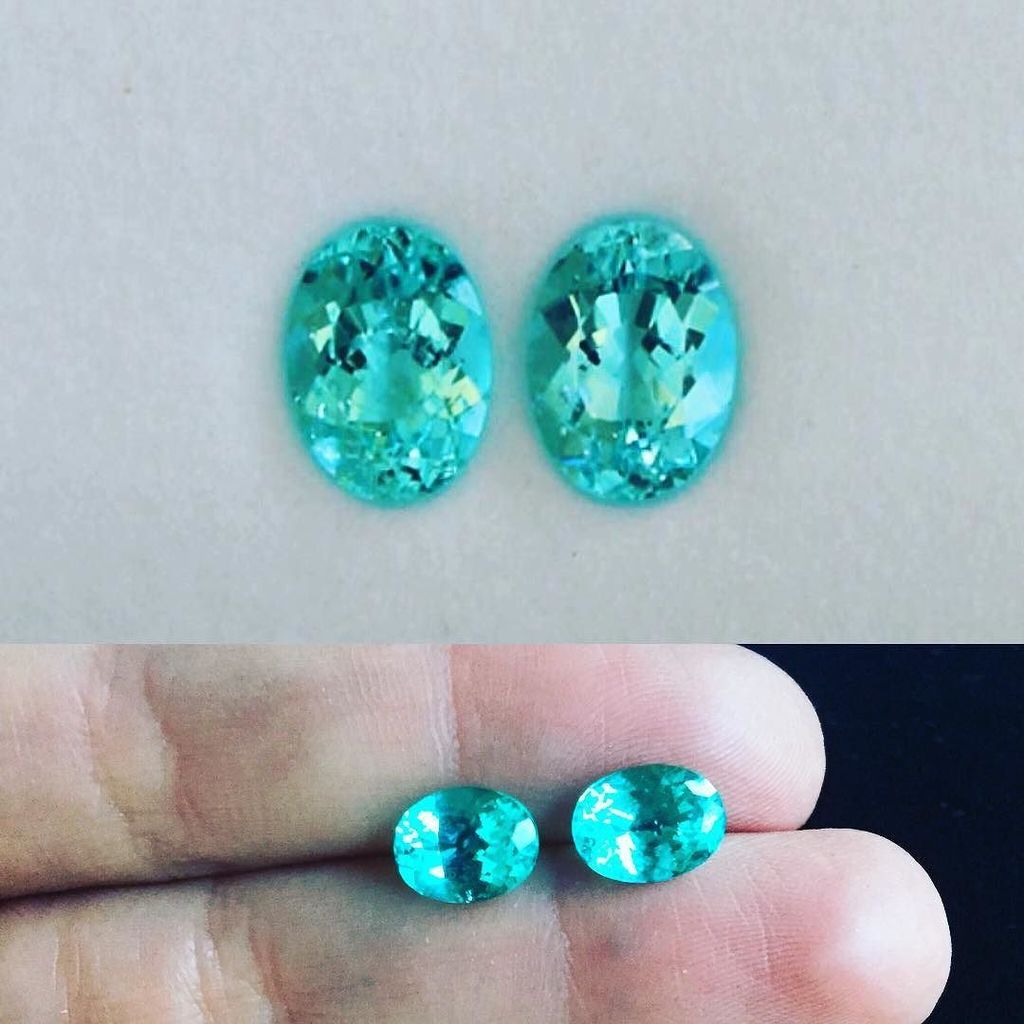 GFWilliamsCo's tweet photo. We have some very pretty neon Paraiba Tourmaline's in stock. #gfwilliamsandco #gfwilliams … https://t.co/LE7JhH3dDG https://t.co/IIlopTXI0u