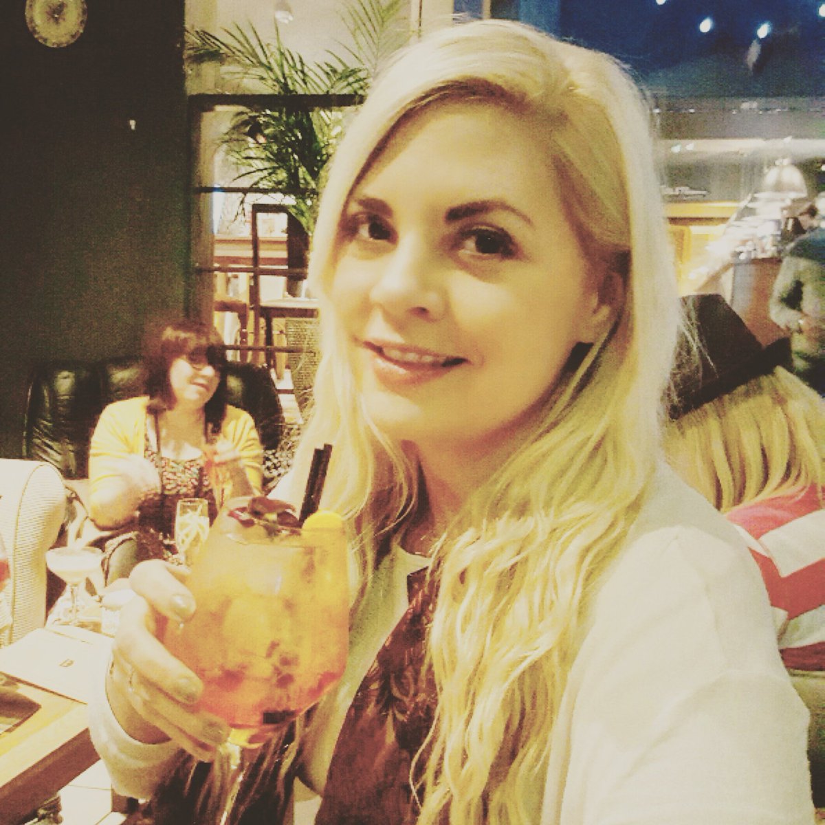 pip_says's tweet photo. Awesome cocktail tasting session with the rest of the lovely #Cardiff bloggers! Had a lush Aperol so far, looking forward to a bramble next! https://t.co/4JI8G1uIK4