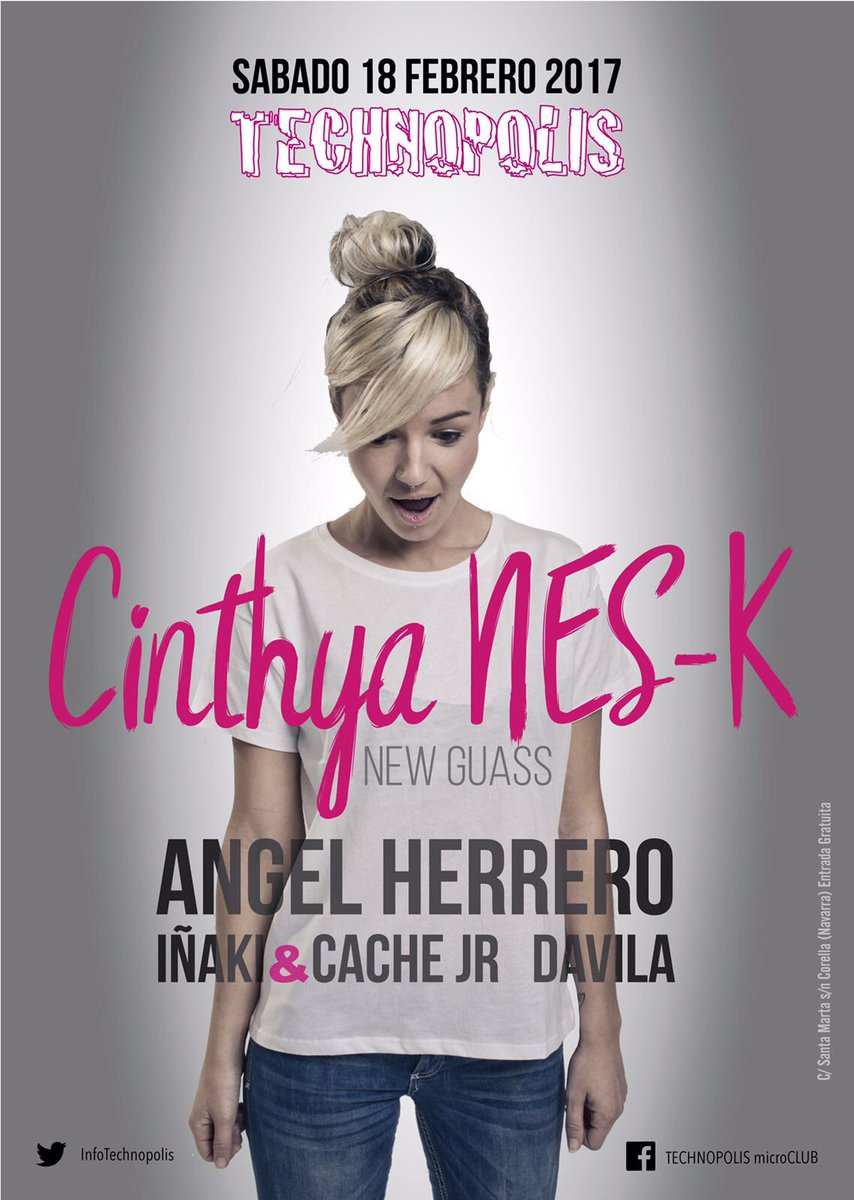 infometrotechno's tweet photo. Este sabado 18 de febrero la liamos en TECHNOPOLIS

Ganas de volver a tenerla entre nosotros✌🏻 @CINTHYANESKA https://t.co/FvklgNifhw