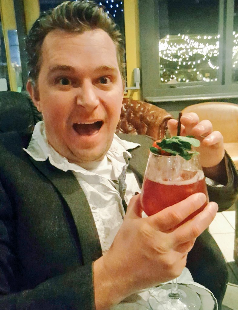 pip_says's tweet photo. Awesome cocktail tasting session with the rest of the lovely #Cardiff bloggers! Had a lush Aperol so far, looking forward to a bramble next! https://t.co/4JI8G1uIK4