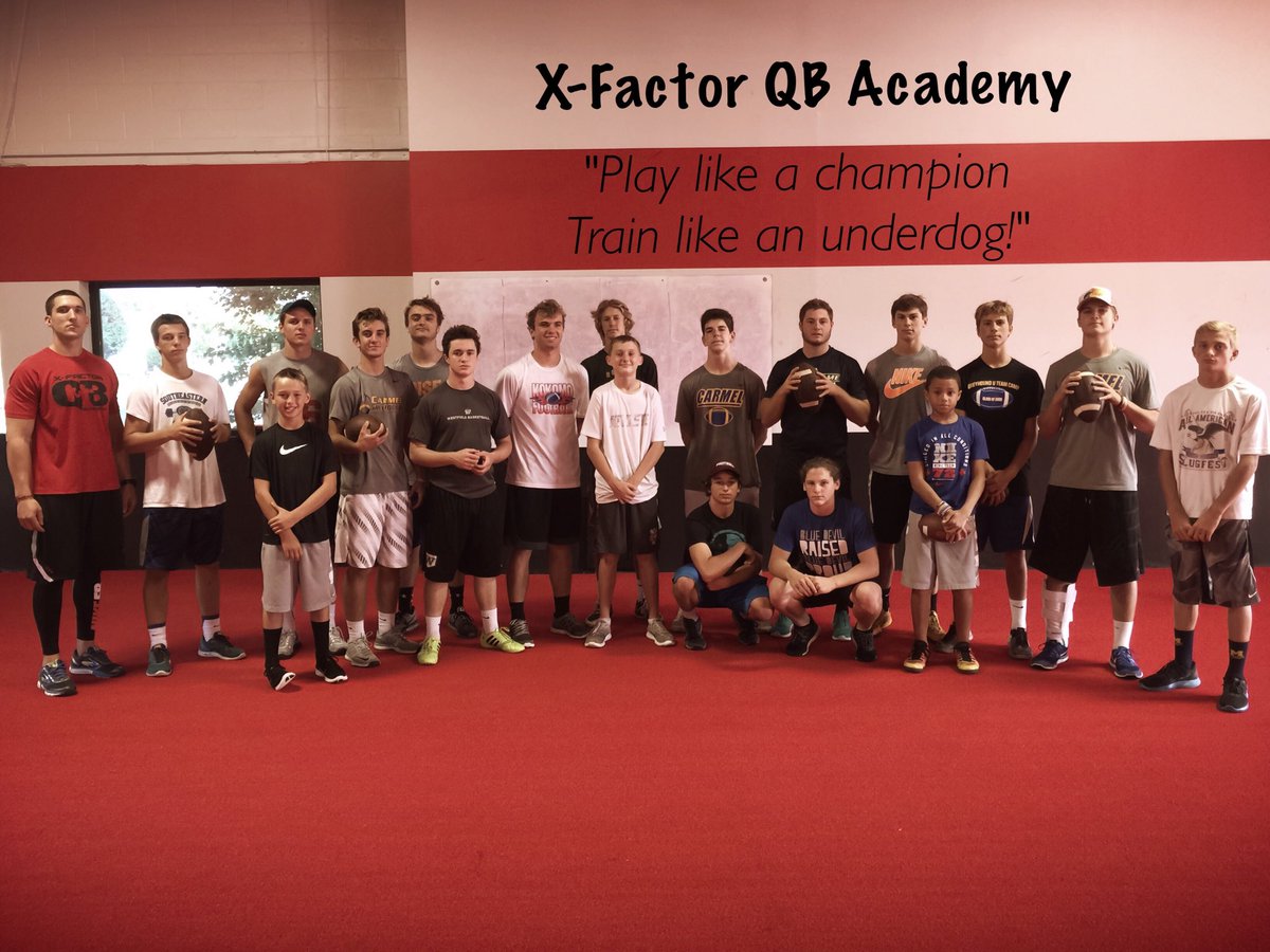 xfactorQB's tweet photo. Check us out if you wanna learn how to play the position... MENTALLY and physically! Come see the difference for yourself. #xfactorQB https://t.co/LXcCLSKBwl