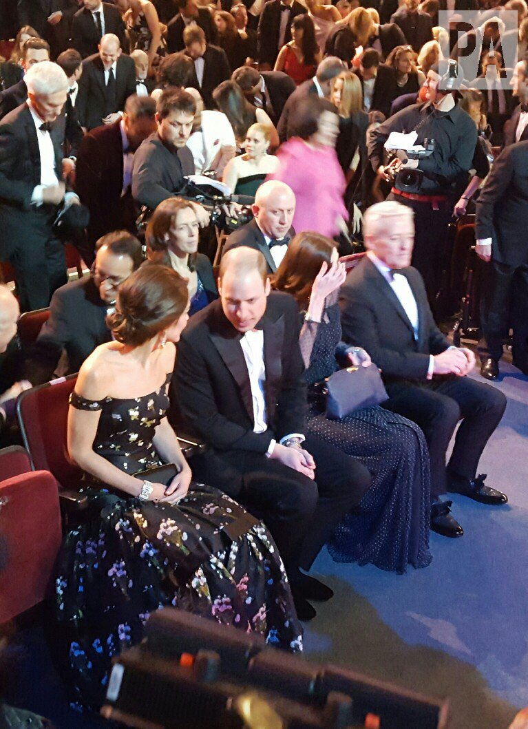 Герцог и герцогиня Кембриджские посетили церемонию BAFTA 