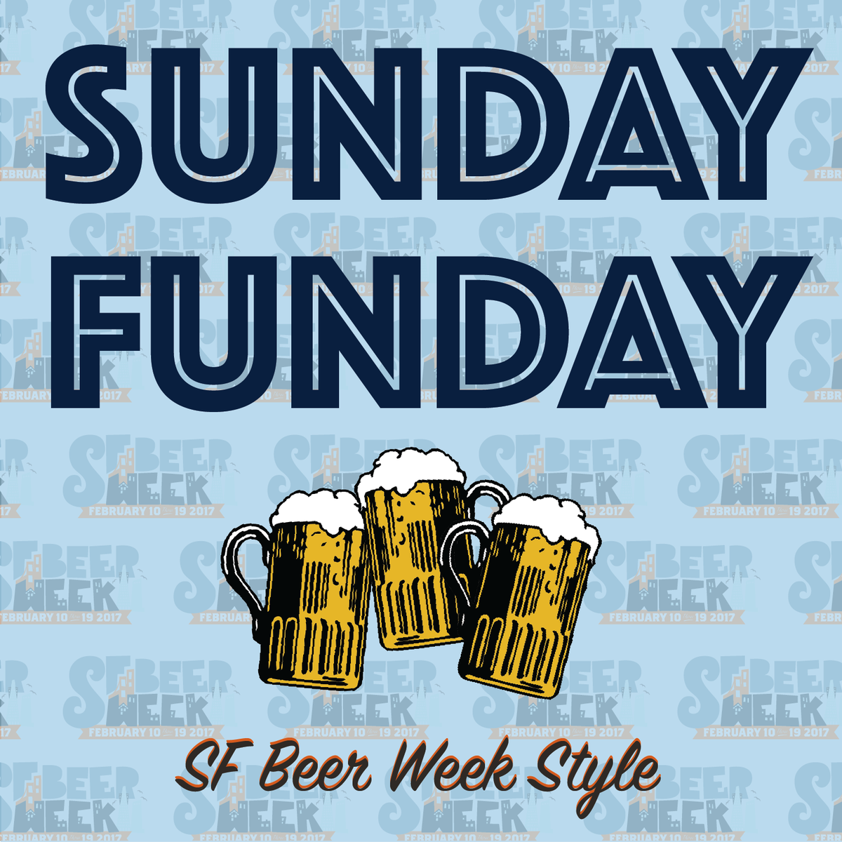 sfbrewersguild's tweet photo. Looking to have some fun today? How about a #SundayFunday #SFBeerWeek style?! Check out this list of 12 rad events: https://t.co/sPorwSb3Dx https://t.co/wEERWf5RYe