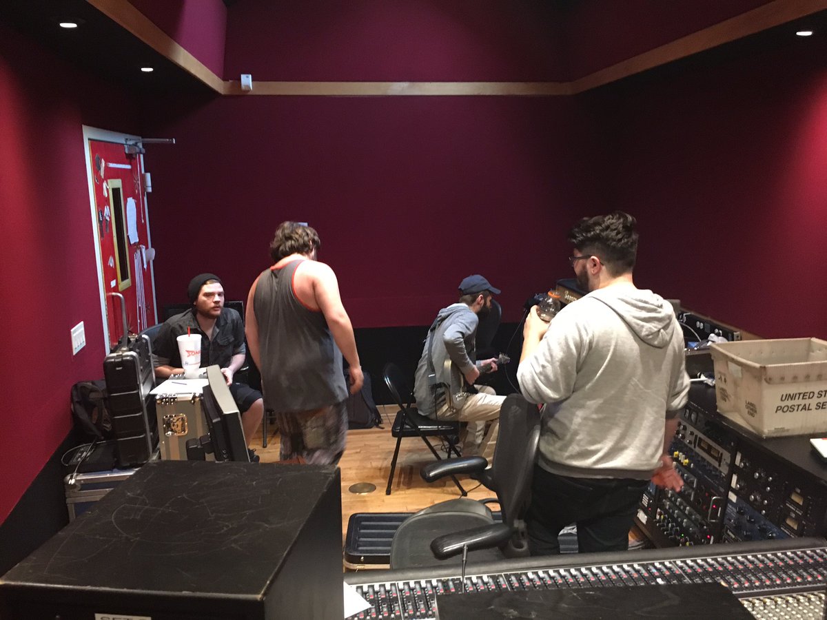 NConfidenceRock's tweet photo. Recording. Overdubs. #inconfidencerock https://t.co/iSDTOJpn7Z