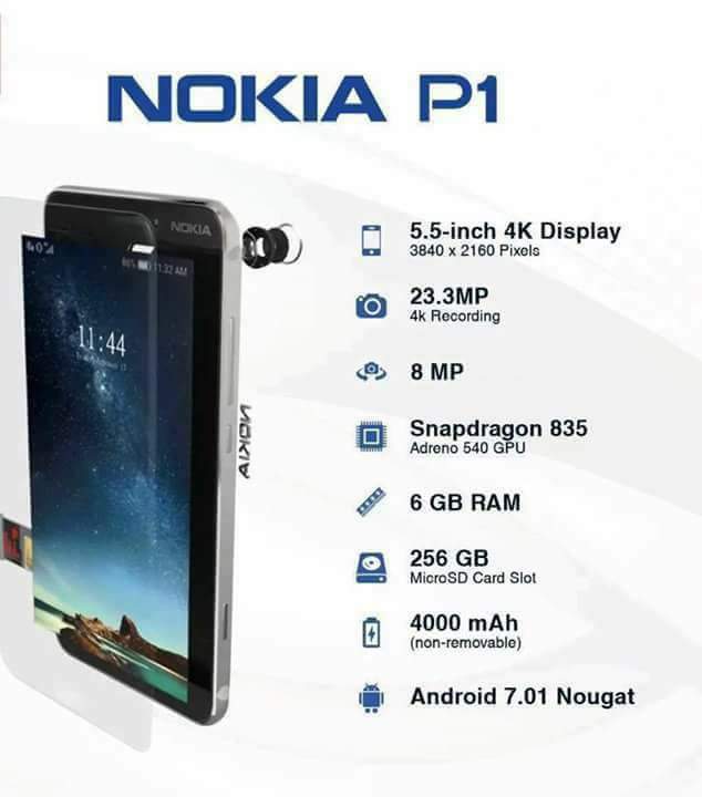 Tendaijoe's tweet photo. If #NokiaP1 is like this, it's goodbye to iPhone and @SamsungMobile Galaxy phones. https://t.co/PDC93Ikc6Y