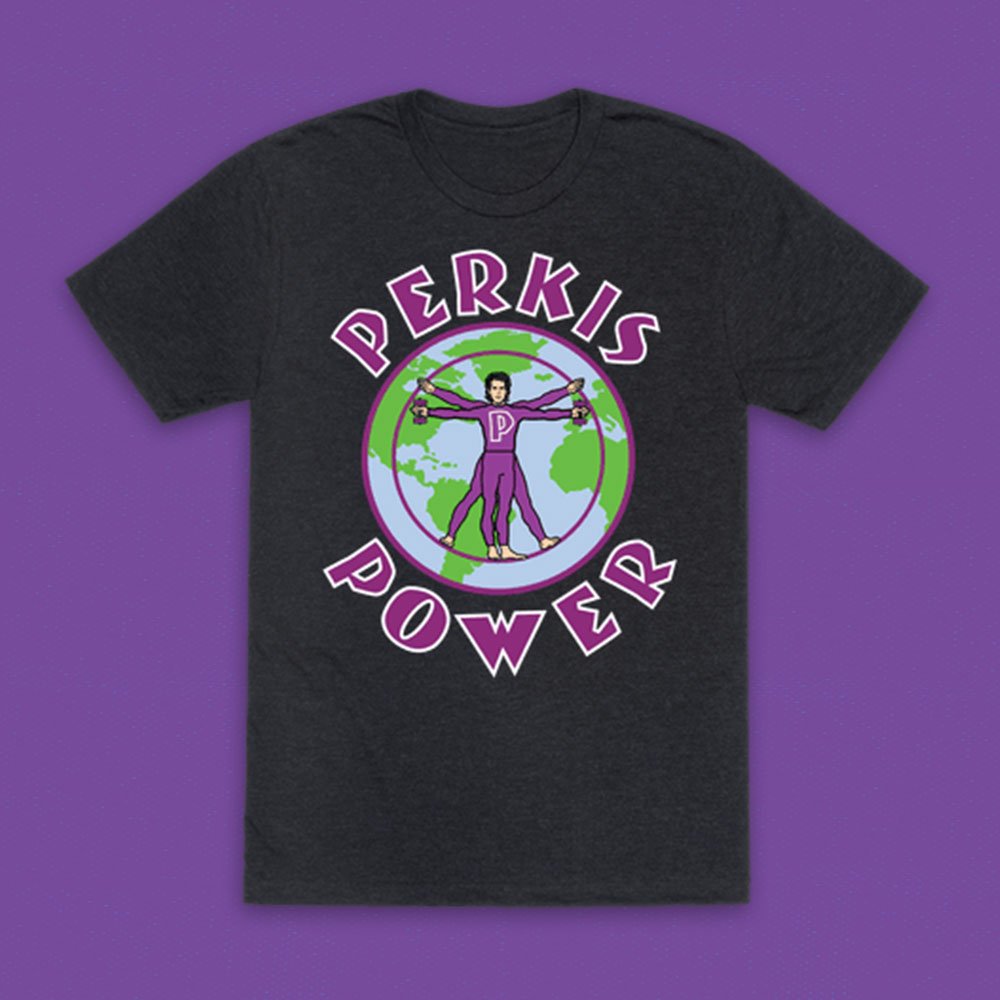ActivateApparel's tweet image. Perkis Power! 💜 🌎 
ow.ly/8Ecy308T9wX 
#ActivateApparel #PerkisPower #90skid #TonyPerkis
