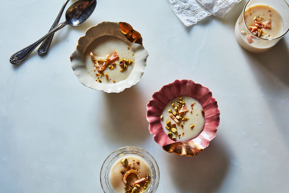 Food52's tweet photo. The drinkable (or spoonable) dessert popular all over the Middle East. https://t.co/8eo1Xa6prw https://t.co/WrCXM4nymx