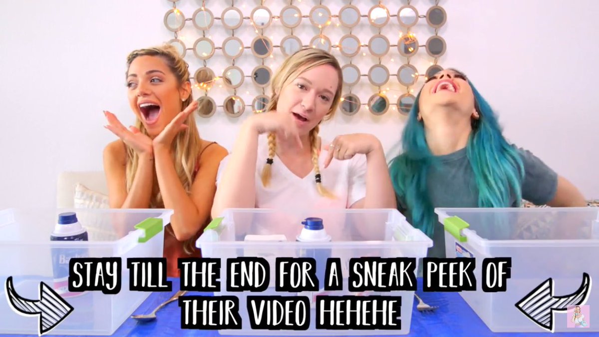findinlori's tweet photo. Yay new video! Testing slime!☺️ go watch Niki and Gabi are in it too!😍 @nikidemar @gabcake @ALISHAMARIE https://t.co/TQpeXsnJh4