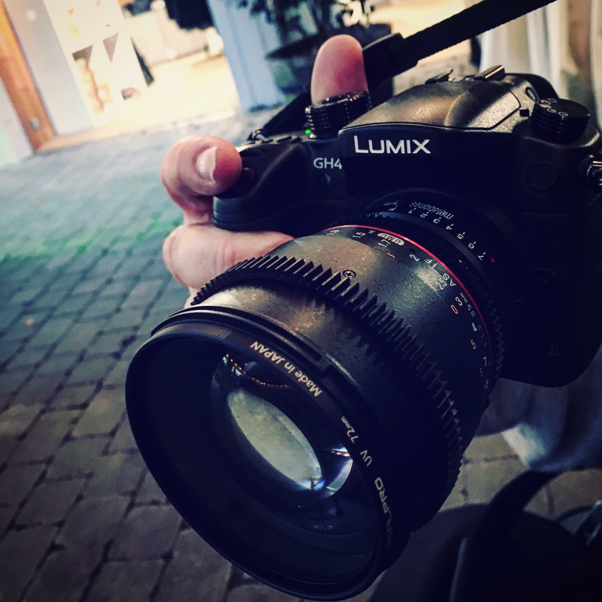 EdSillence's tweet image. Trying out a Samyang 85mm lens on my GH4 via a metabones speedbooster adapter. 

#photography #cinematography #cameraguy