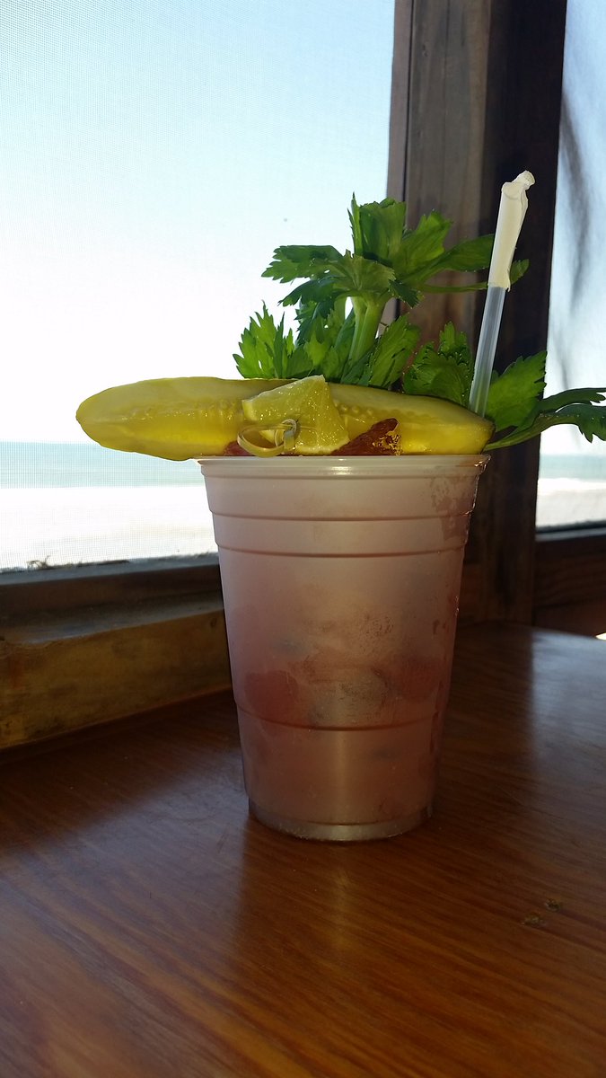 Sippin' on Bloody Mary's oceanside :) @scenicA1A <a href="/VisitFlagler/">Visit Flagler</a> <a href="/FlaglerSurf1/">Flagler Surf 🌊🌊🌊</a> <a href="/PCObserver/">Palm Coast Observer</a> <a href="/dbnewsjournal/">Daytona Beach News-Journal</a> #sunday #sundayfunday #bloodymarys