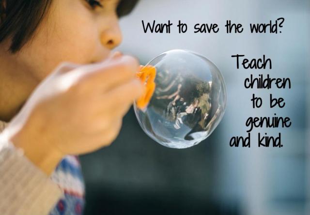 One child at a time. #ThinkBIGSundayWithMarsha #Teach #Kindness