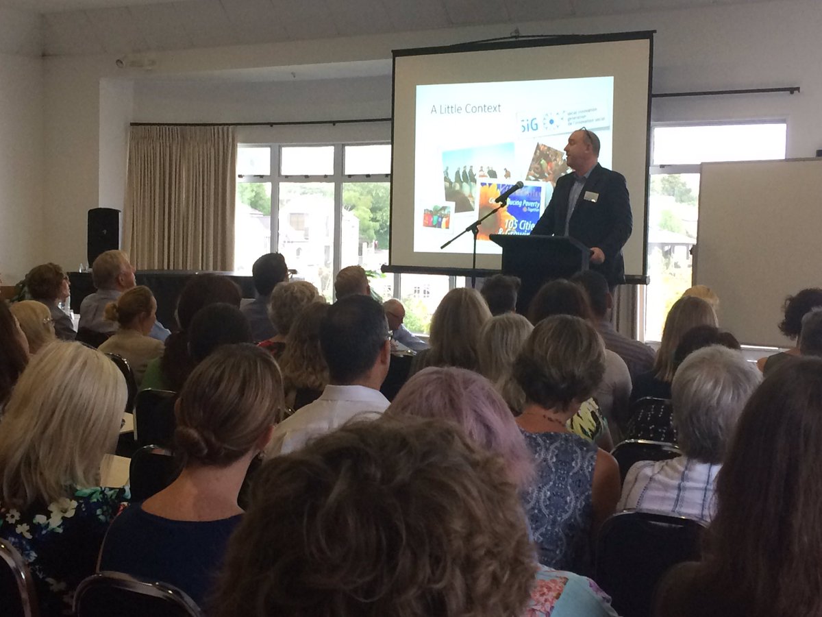 socialaotearoa's tweet photo. Kicking off #NFP17 with Mark Cabaj, Associate w/ @Tamarack_Inst as keynote.. going deeper to solve complex social issues. Talking our talk 👌 https://t.co/RgVzPGnGpR