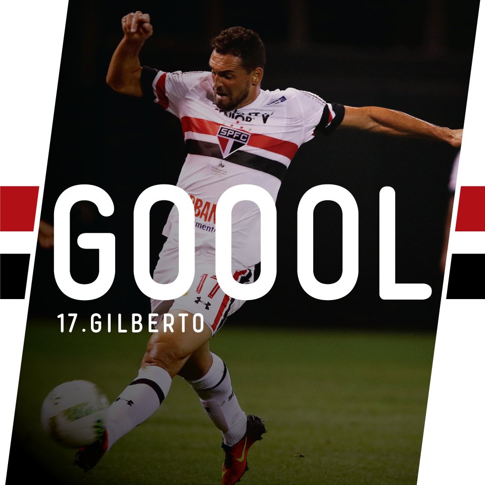 SaoPauloFC's tweet photo. 25min- Luiz Araújo cobrou escanteio, Maicon desviou e Gilberto mandou para o gol Tricolor 5x1 Ponte Preta #GibaNeles #3noJogo #VamosSãoPaulo https://t.co/aEiPBdpOr9