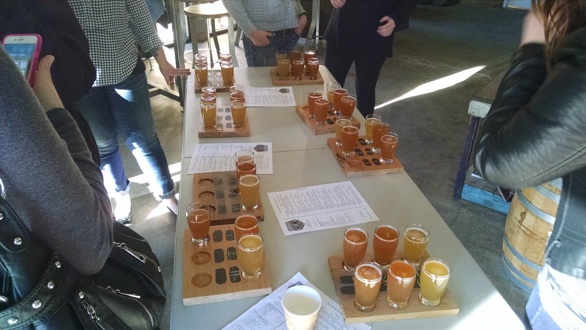 BoiseBrewsCruz's tweet photo. A huge thanks to @BarbarianBrewID  for yesterday's tour and amazing beers! Also a big congrats on scoring the new location downtown https://t.co/fWL54MIqCB