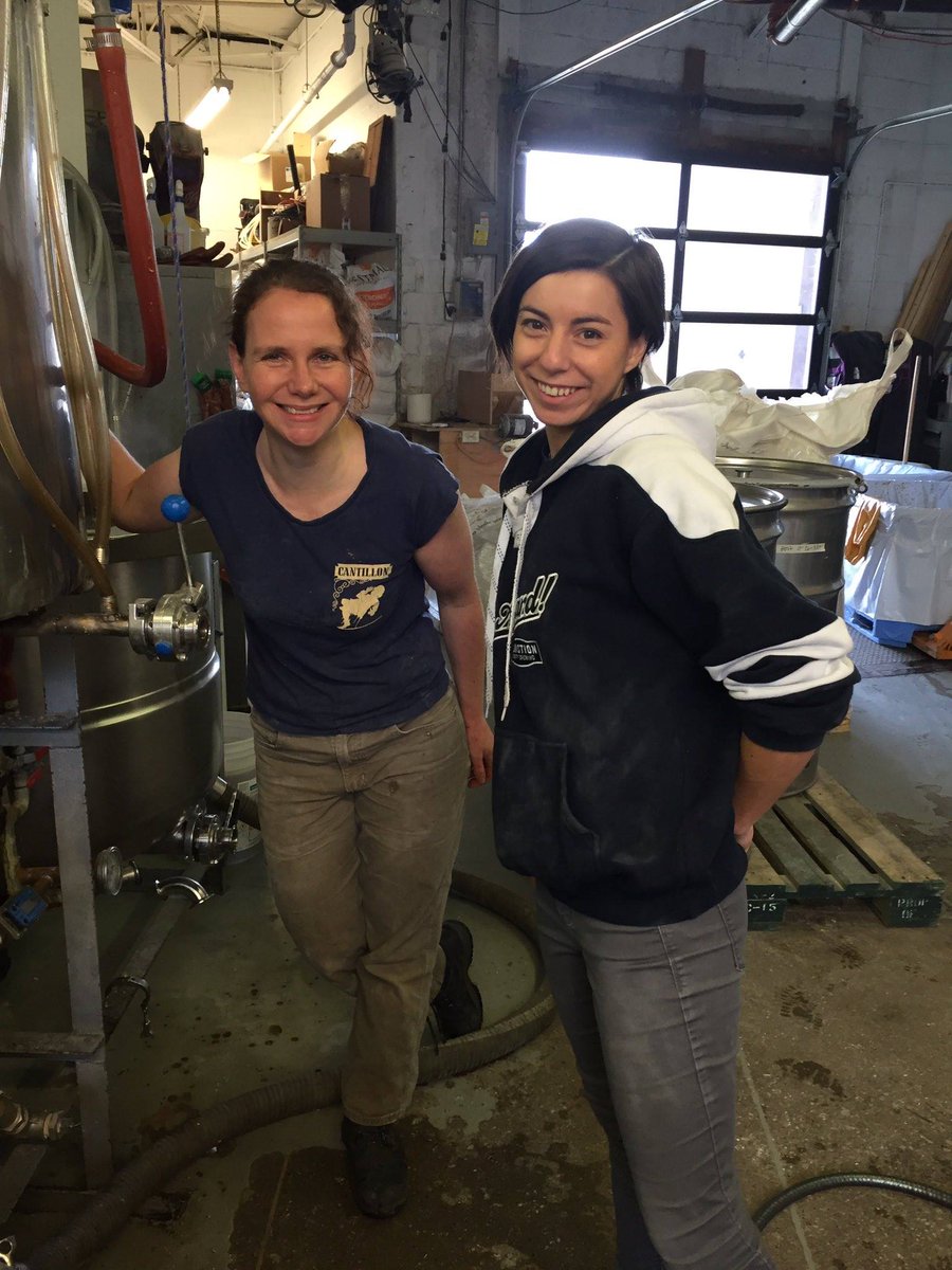 JUNCTION_CRAFT's tweet photo. Tina & Beth brewed a #BevyBrew for @ladiesdrinkbeer #SOBDL All Aboard March 31st @EGbrickworks Thanks to @meganjunctioncb for the photo https://t.co/gZ5CZPCxcN