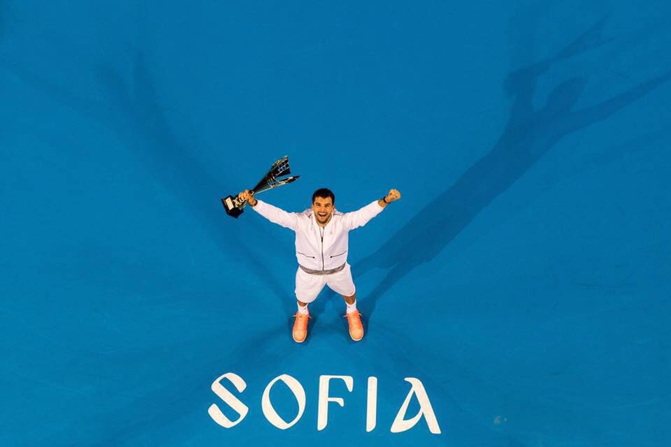 Merry_Dz's tweet photo. Well done champion! Thank u for the memories,@GrigorDimitrov #champion #sofiaopen https://t.co/EyVkDs7QAY