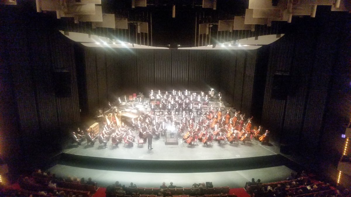 SheldrickKim's tweet photo. @JimWatsonOttawa Isnt it an incredible performance today at @CanadasNAC ? Beijing Symphony is wonderful. https://t.co/856jMsf79L