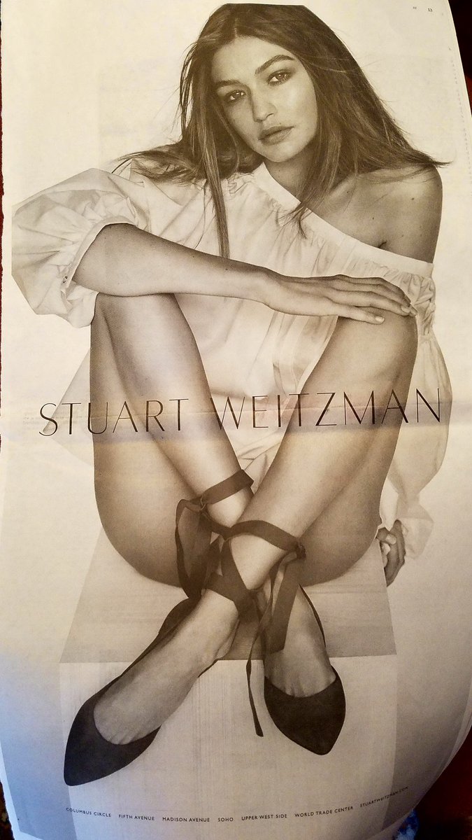 Janesherman1's tweet photo. Stuart Weitzman Advertisement https://t.co/DS2yP9ofsH https://t.co/QxeNJjlE4d