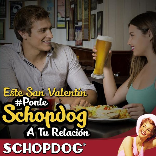 SchopdogOficial's tweet photo. #PonleSchopdogATuRelación y deja que la pasión vuelva. >> Haz RT y menciona a tu pareja. Sorteamos 10 CENAS ROMÁNTICAS y 24 CERVEZAS* https://t.co/0aIysDT8pB