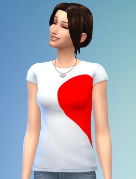 simshirts's tweet image. One Heart His &amp;amp; Hers Valentines Shirts :) Download here simshirts.space/valentine.html #Sims4 #ts4