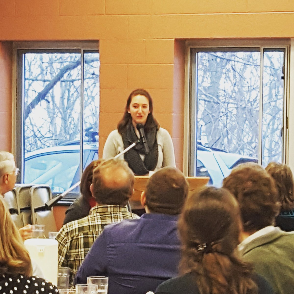 Thankful for the testimony &amp; speech from @jenntapler our keynote speaker  about how #marluridge  has impacted her life. #MLRcamplife
